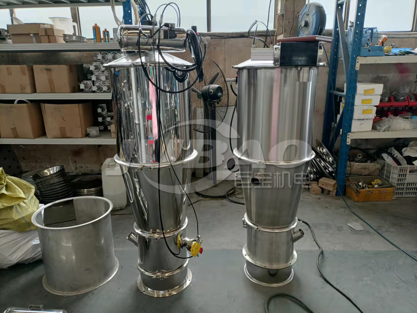 碳纳米管粉体物料采用真空上料机输送