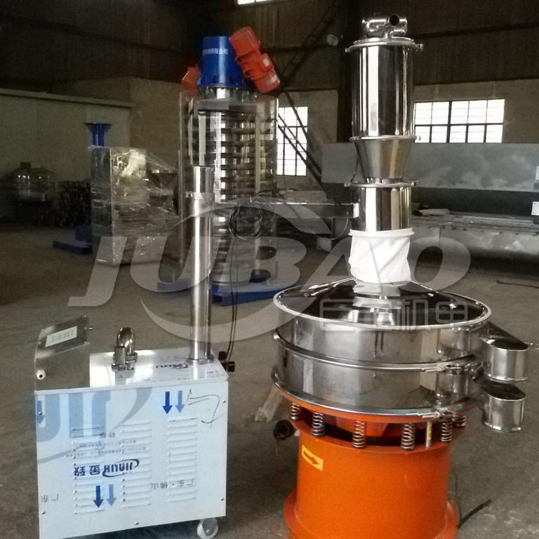 如何控制真空上料机筛分设备的进料量