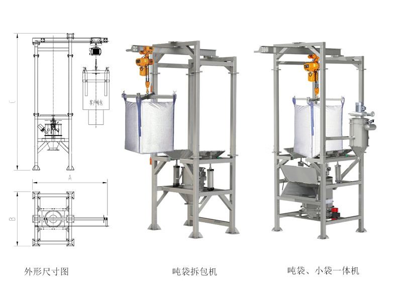 碳酸钙吨包卸料螺旋输送需要注意的问题
